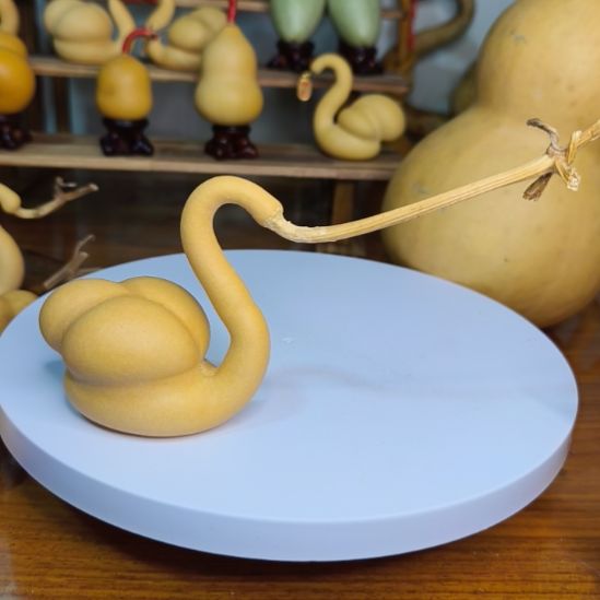 葫芦天鹅葫芦摆件家居客厅装饰品