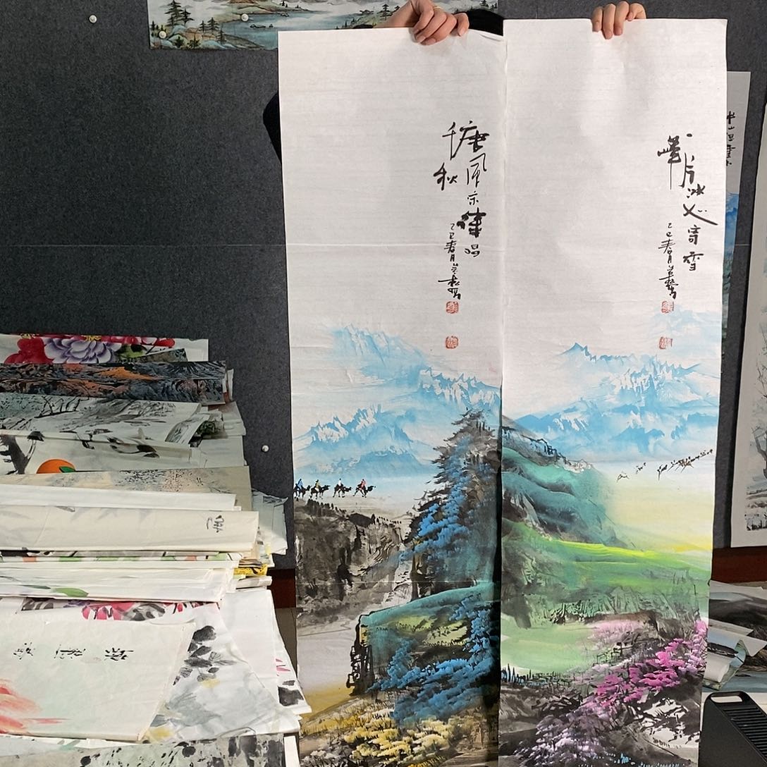 国画手写手绘国画作品2264