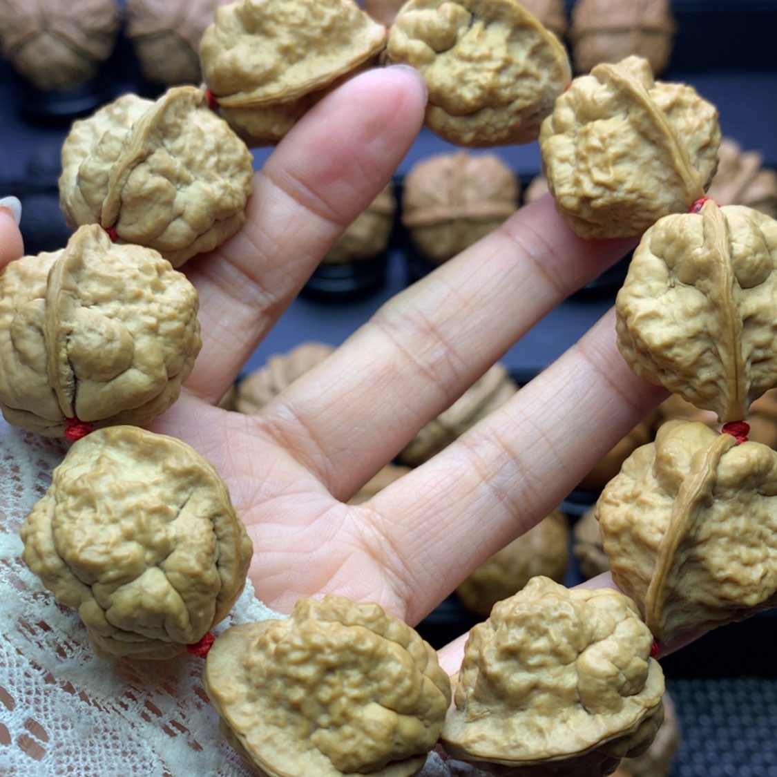 【闪购商品】文玩核桃吊坠꧁****꧂小云石手持