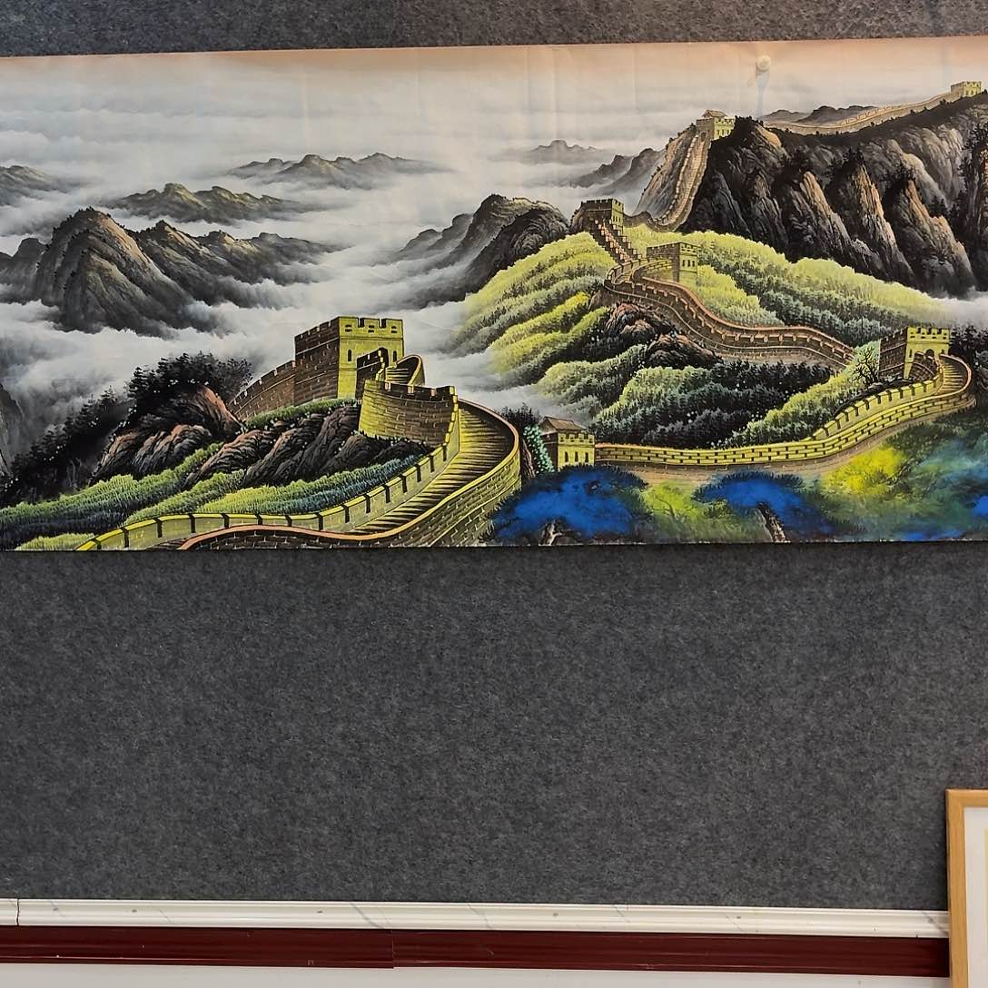 国画国画艺术展作品多次参