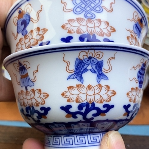 景德镇陶瓷藏式茶碗