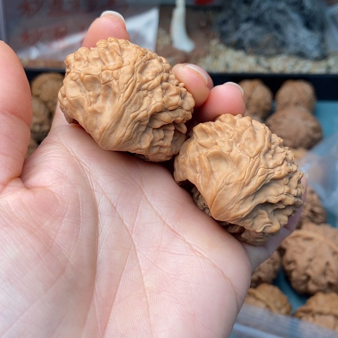 文玩核桃把件蛇头21