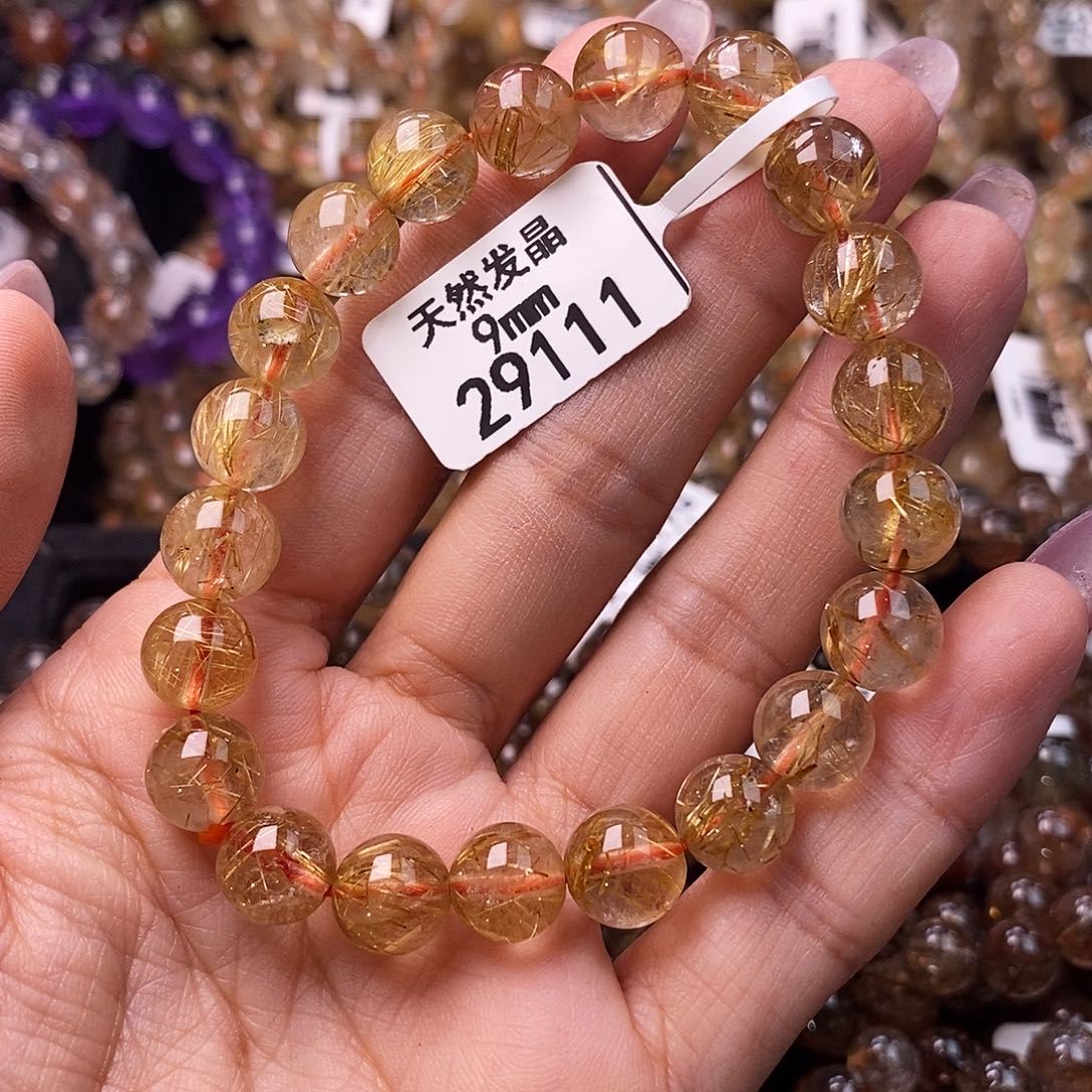 水晶手链未镶嵌水