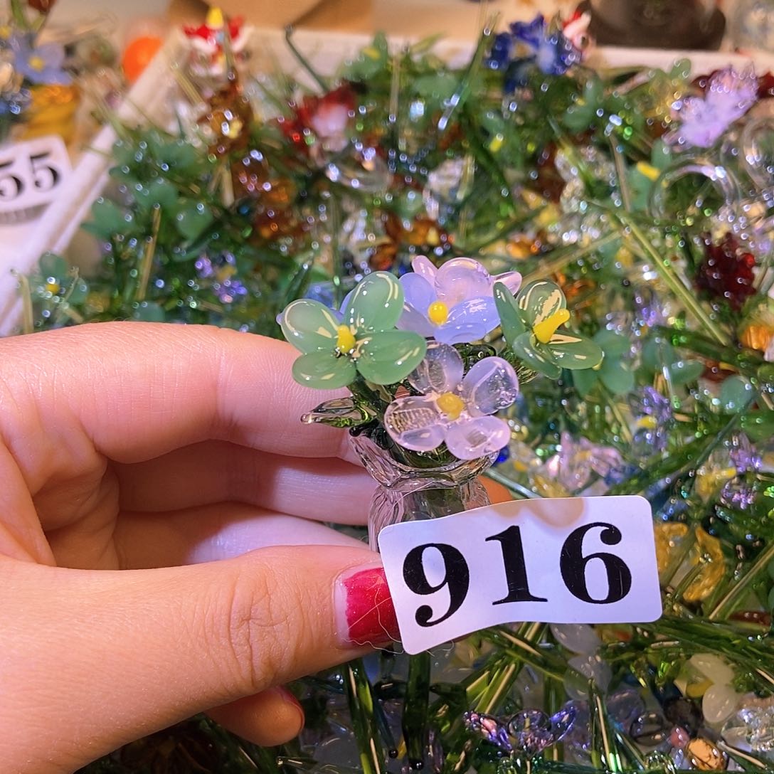 琉璃手工艺品916花瓶