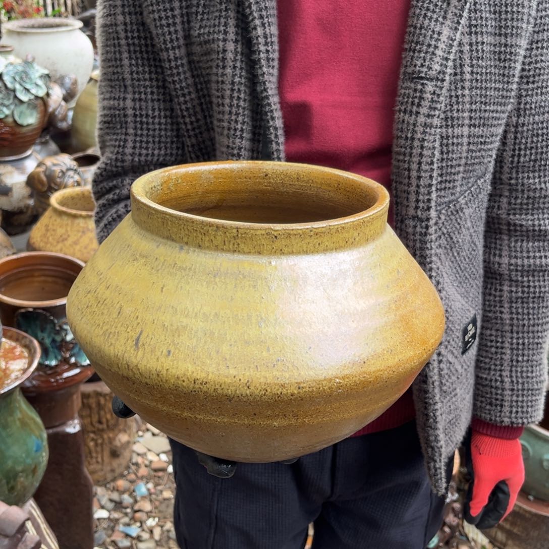 红陶高20口18有孔