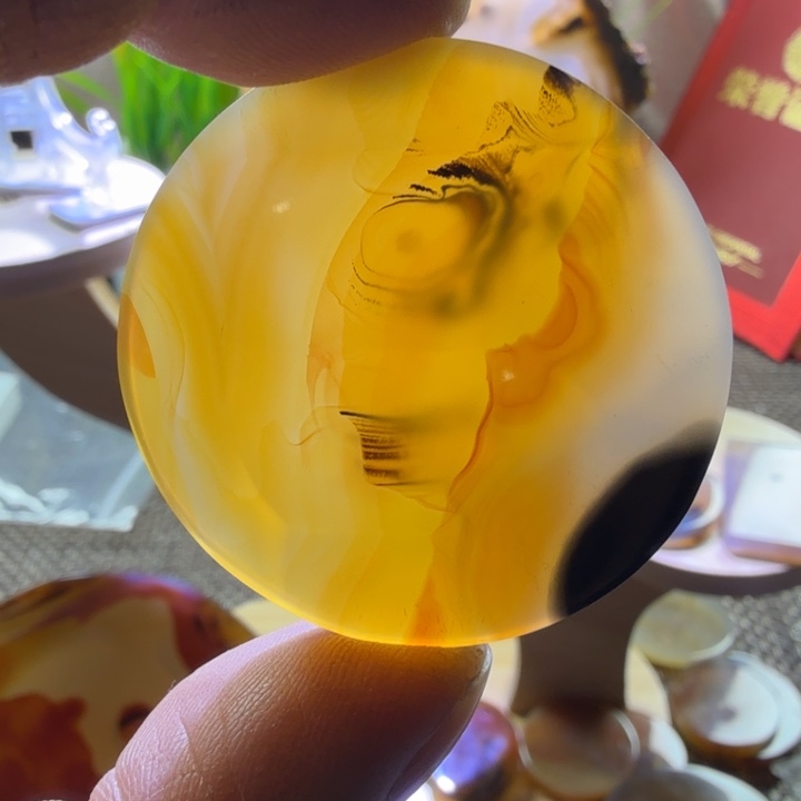 玛瑙/玉髓未镶嵌巴玉玛瑙象形