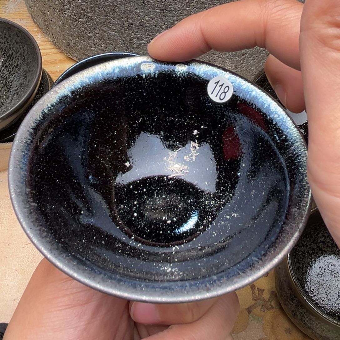 茶盏义兴龙窑坚持真柴烧微瑕