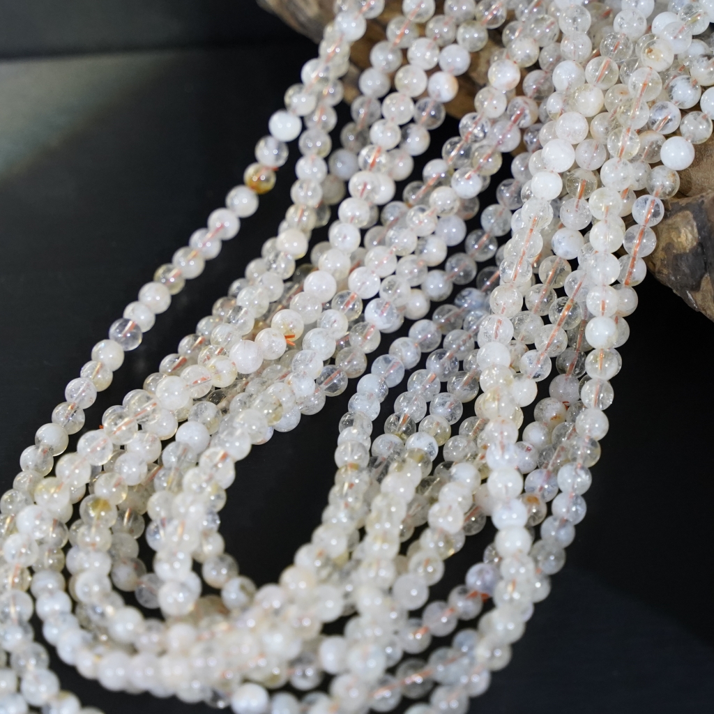 【云上水晶】Z582 日照金山黄喜玛6mm+多圈 多样性发其一