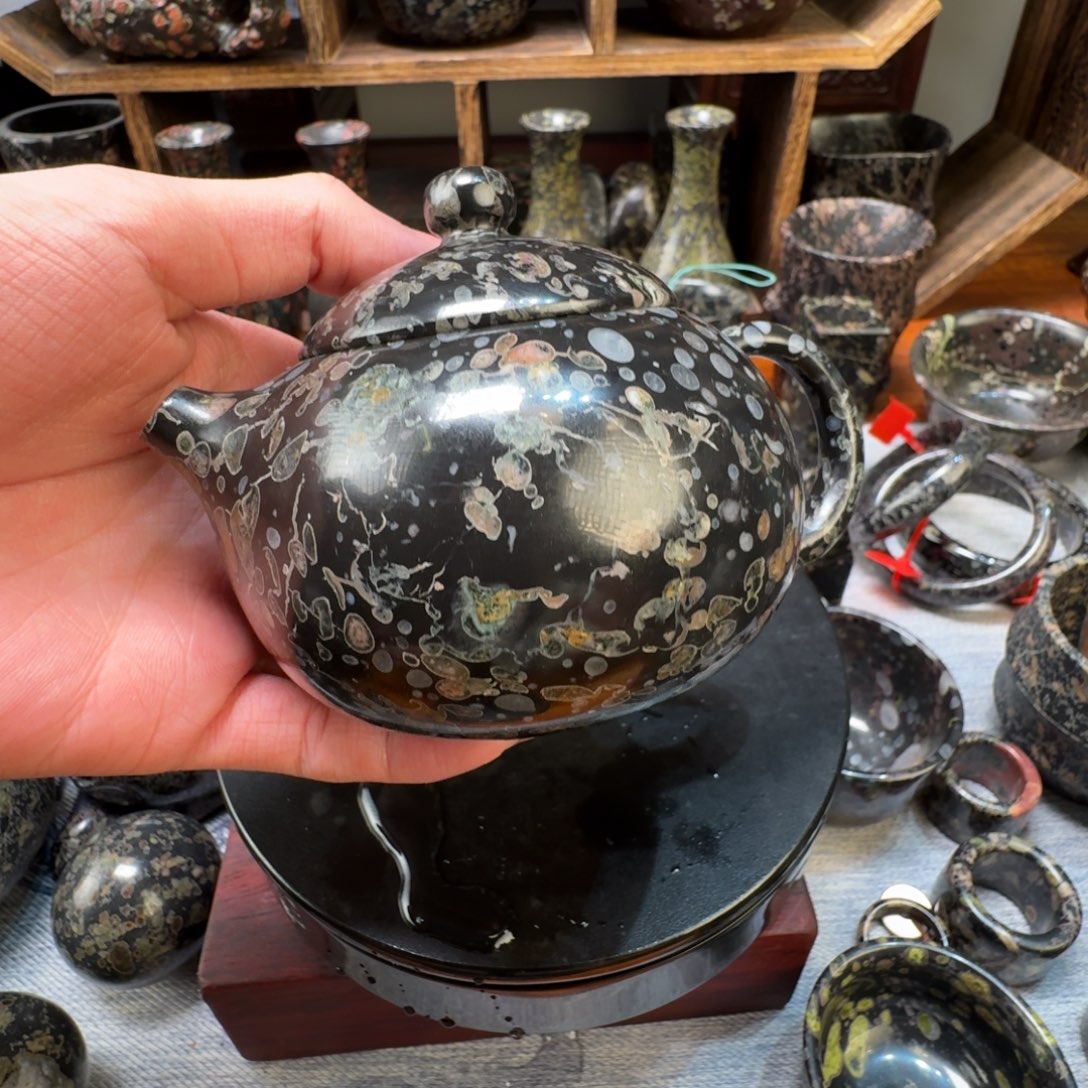 龙*梅花玉高品西施壶