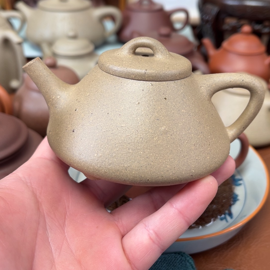 紫砂茶壶大水潭段泥 微瑕