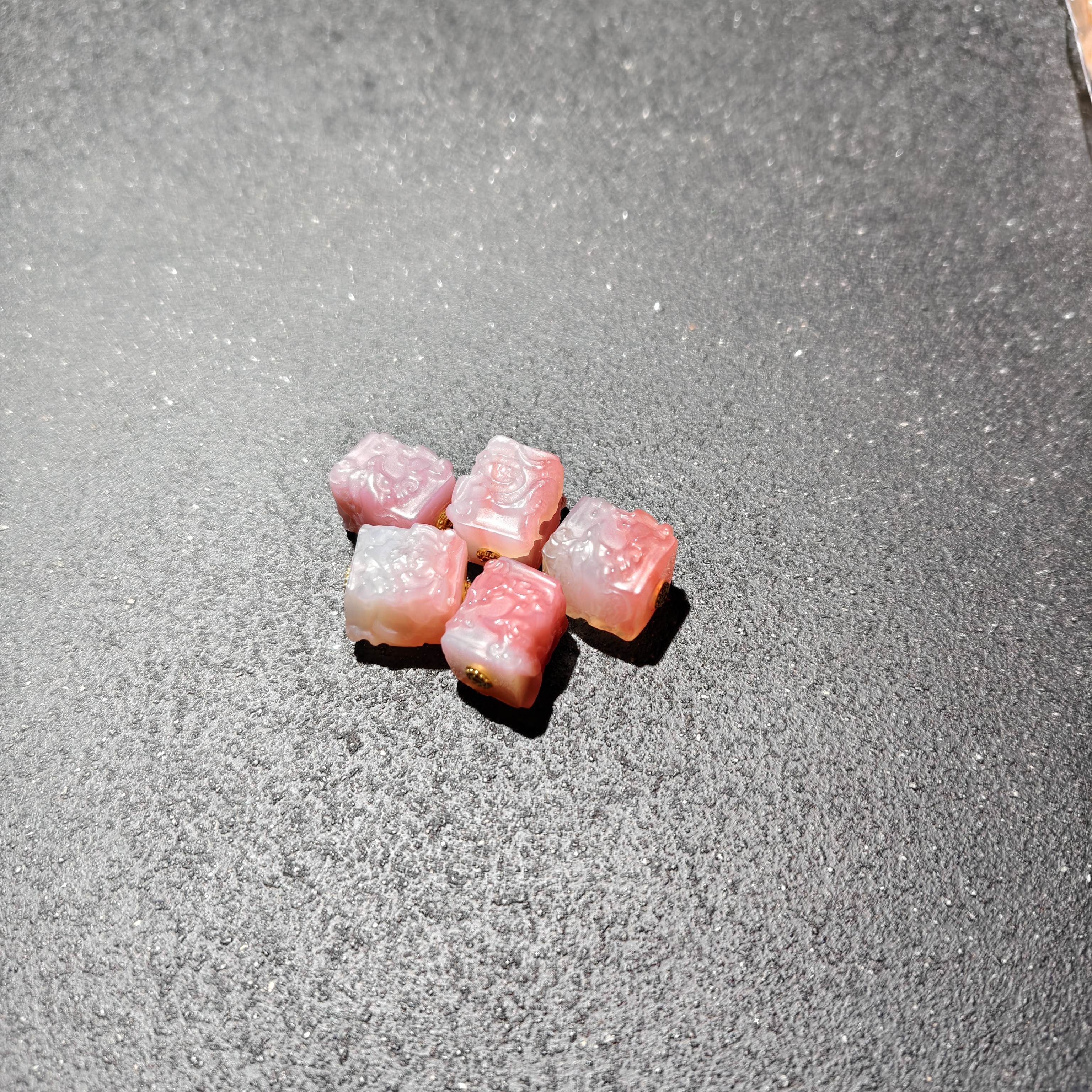 【黑胖珠宝】 H0784 玛瑙配饰 多样性发其一