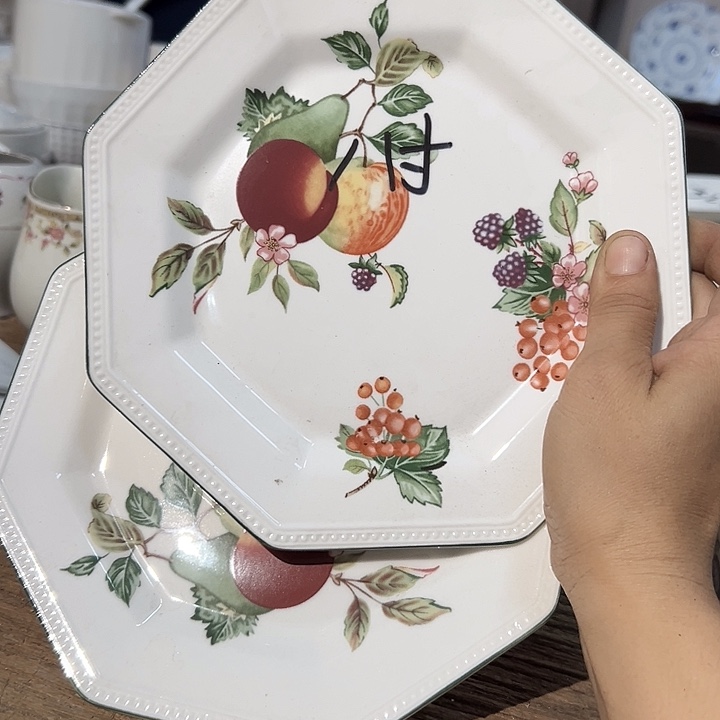 国营尾货八角水果八寸盘