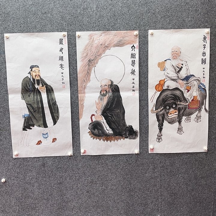 鲁岳美术艺术作品2
