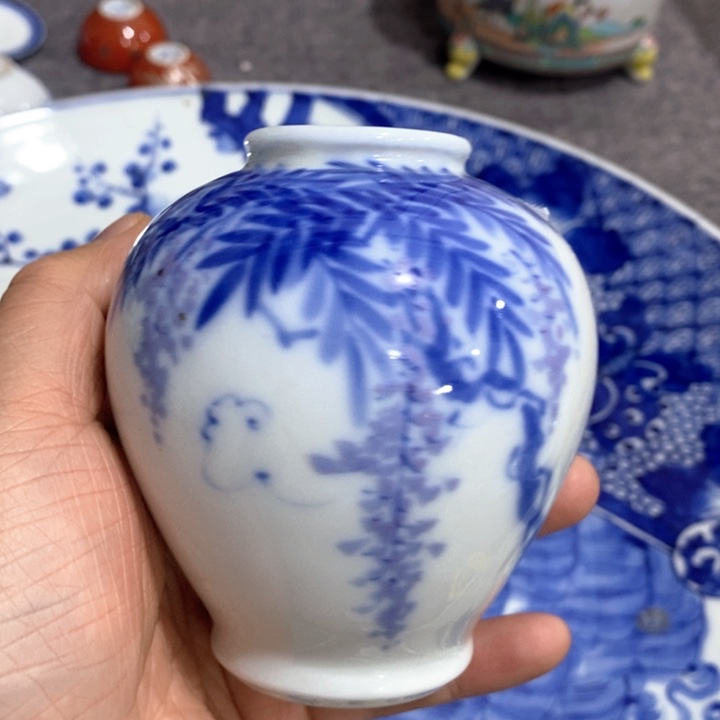 紫砂茶杯福****司非常漂亮好看的花瓶