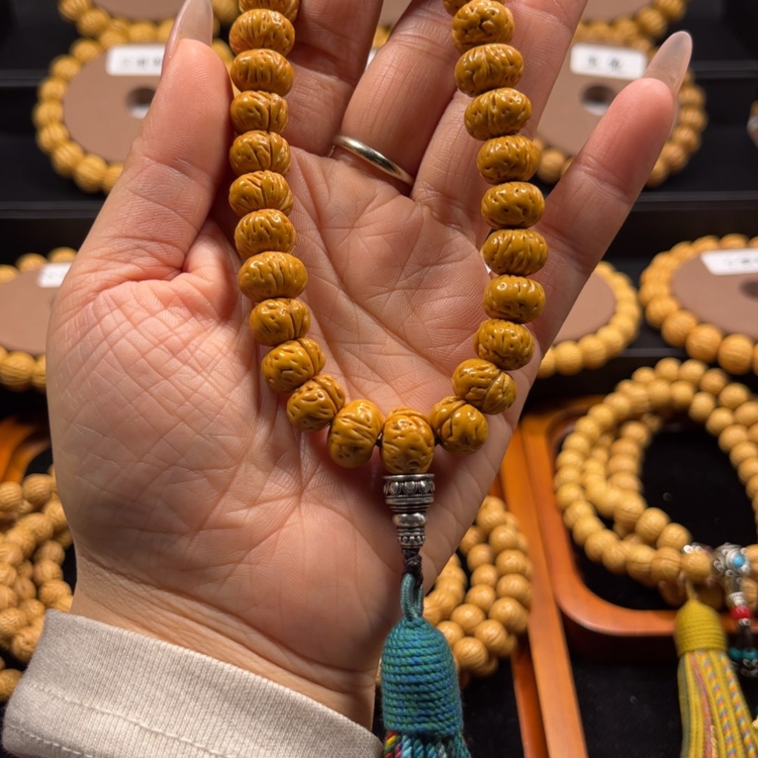 记***哦桃核手串川上出品小尺寸蟠桃手持