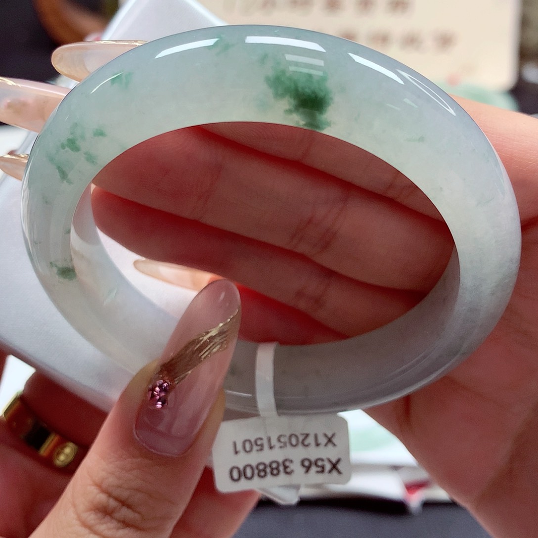 翡翠手镯未镶嵌22（44号）