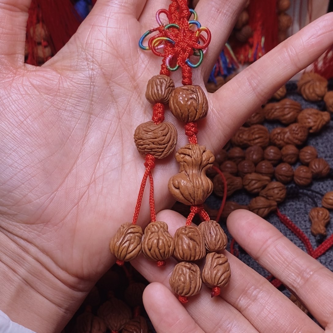 桃核吊坠桃枭挂件