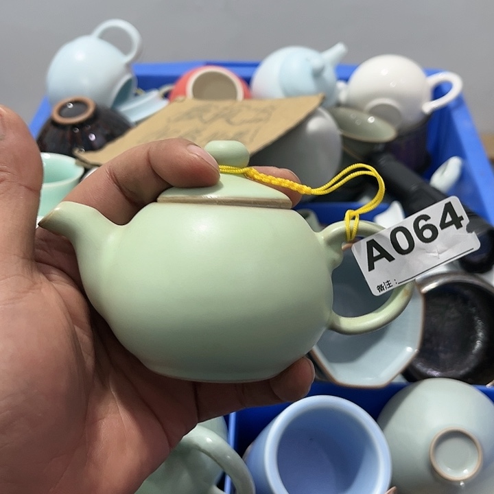 茶具默认微瑕瓷器、茶具、壶、摆件，介意勿拍 