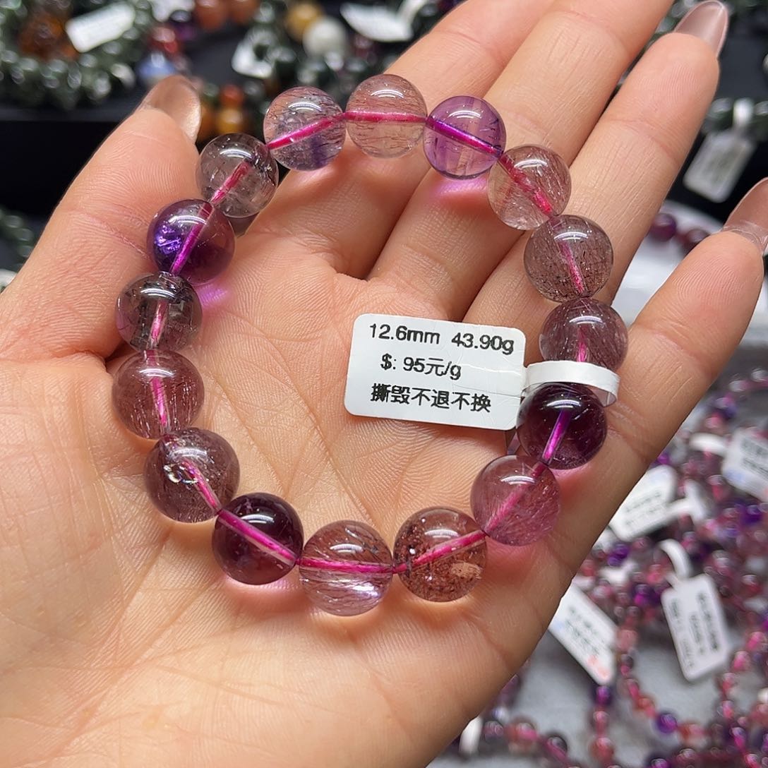 水晶手链未镶嵌笑**然手链