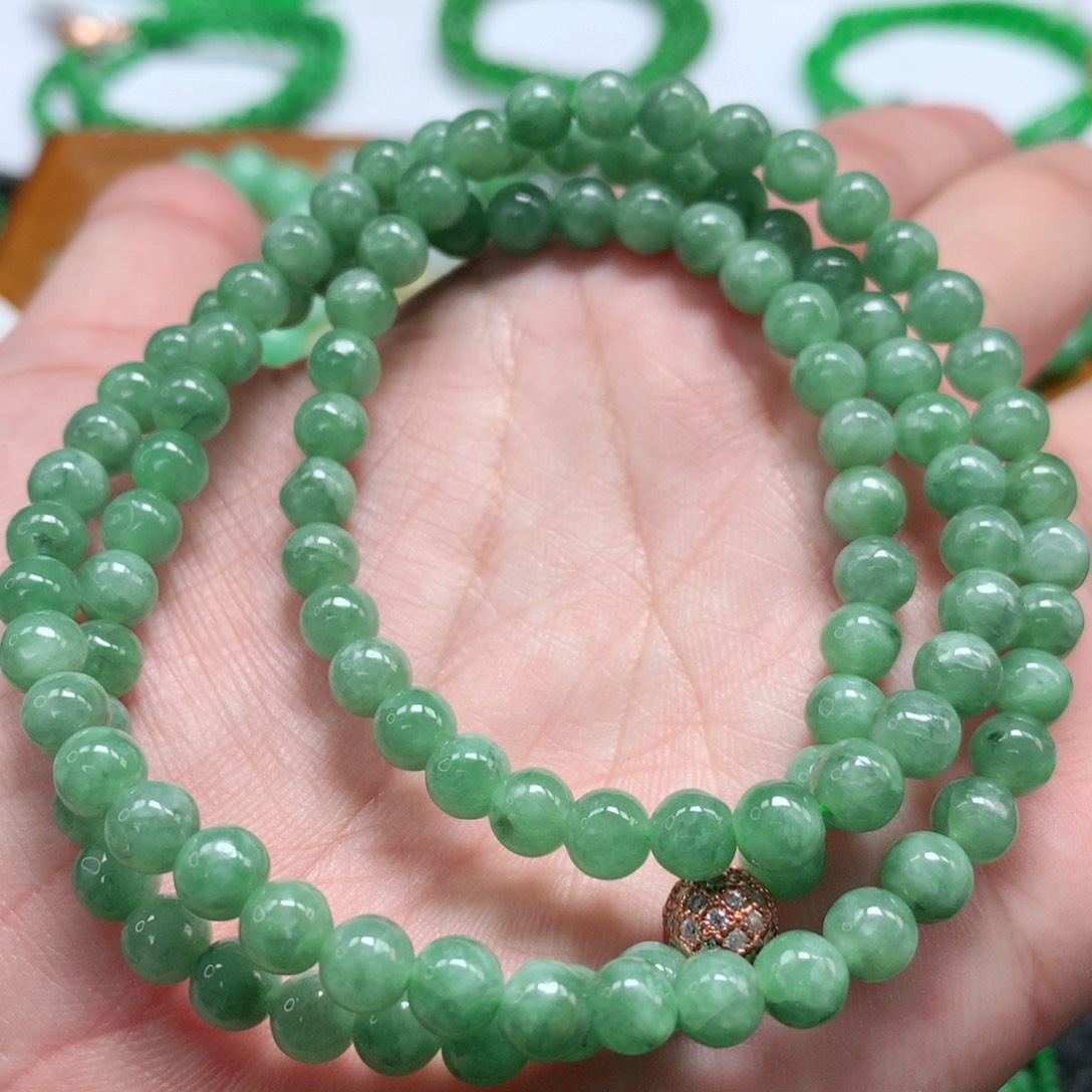 未镶嵌手链翡翠翡翠