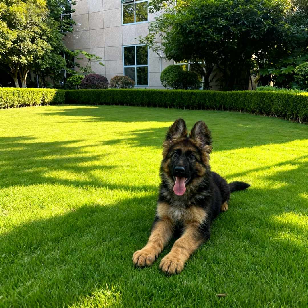德牧幼犬狗护卫犬看家狗便宜家养平背宠物狗活物弓背狗狗聪明霸气