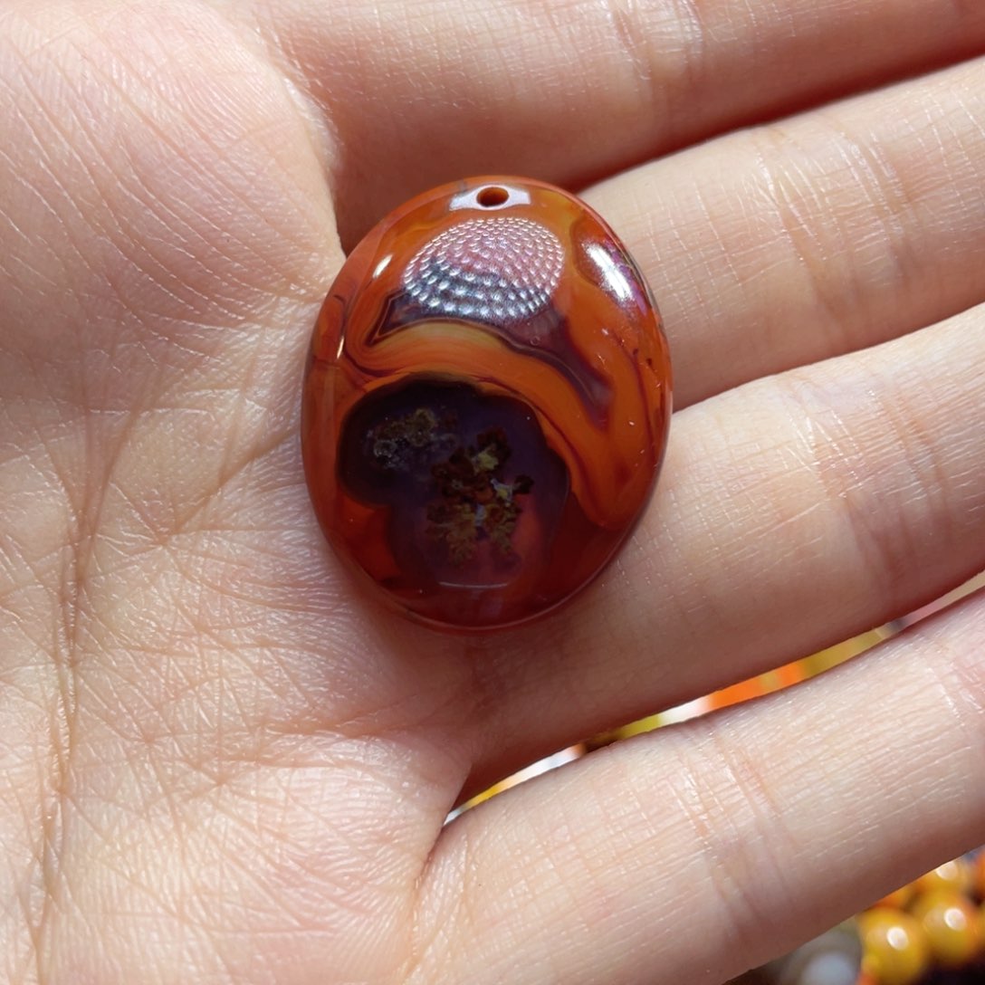 玛瑙/玉髓颈饰合金