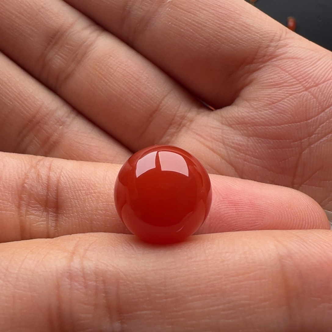 南红玛瑙未镶嵌圆珠13