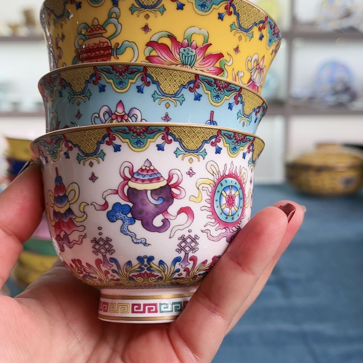 【闪购商品】骨瓷吉**意3.5寸6个………………………………