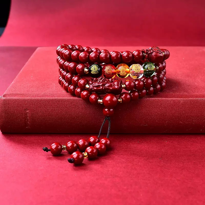 含辰砂工艺品C58精品手串 无礼盒