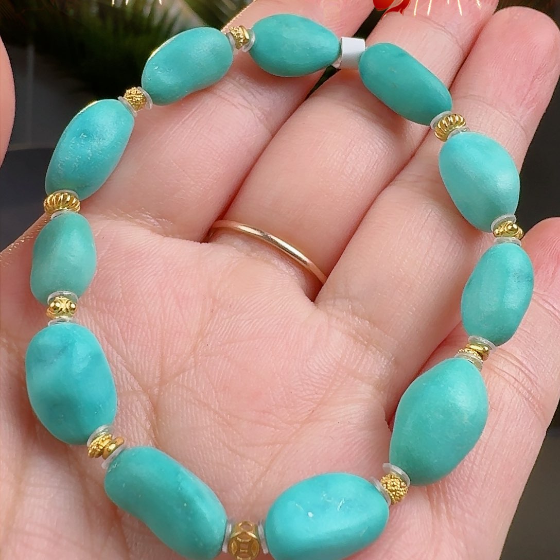 绿松石珠宝奇石未镶嵌