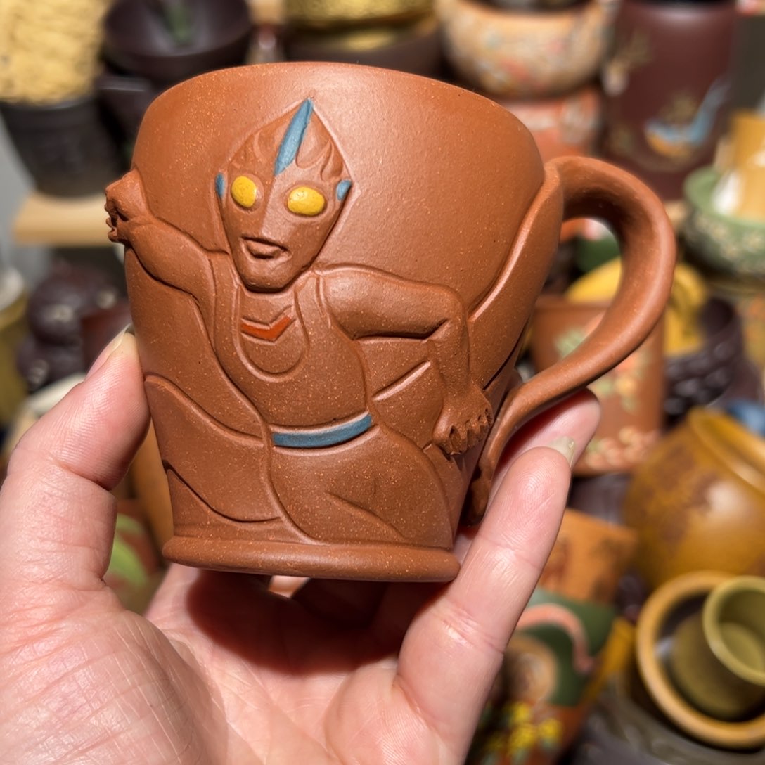 紫砂茶杯宜兴紫砂主人杯