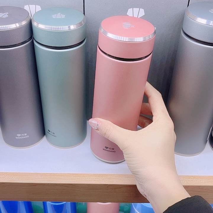 不***吹万象品牌保温杯H135-430粉杯套