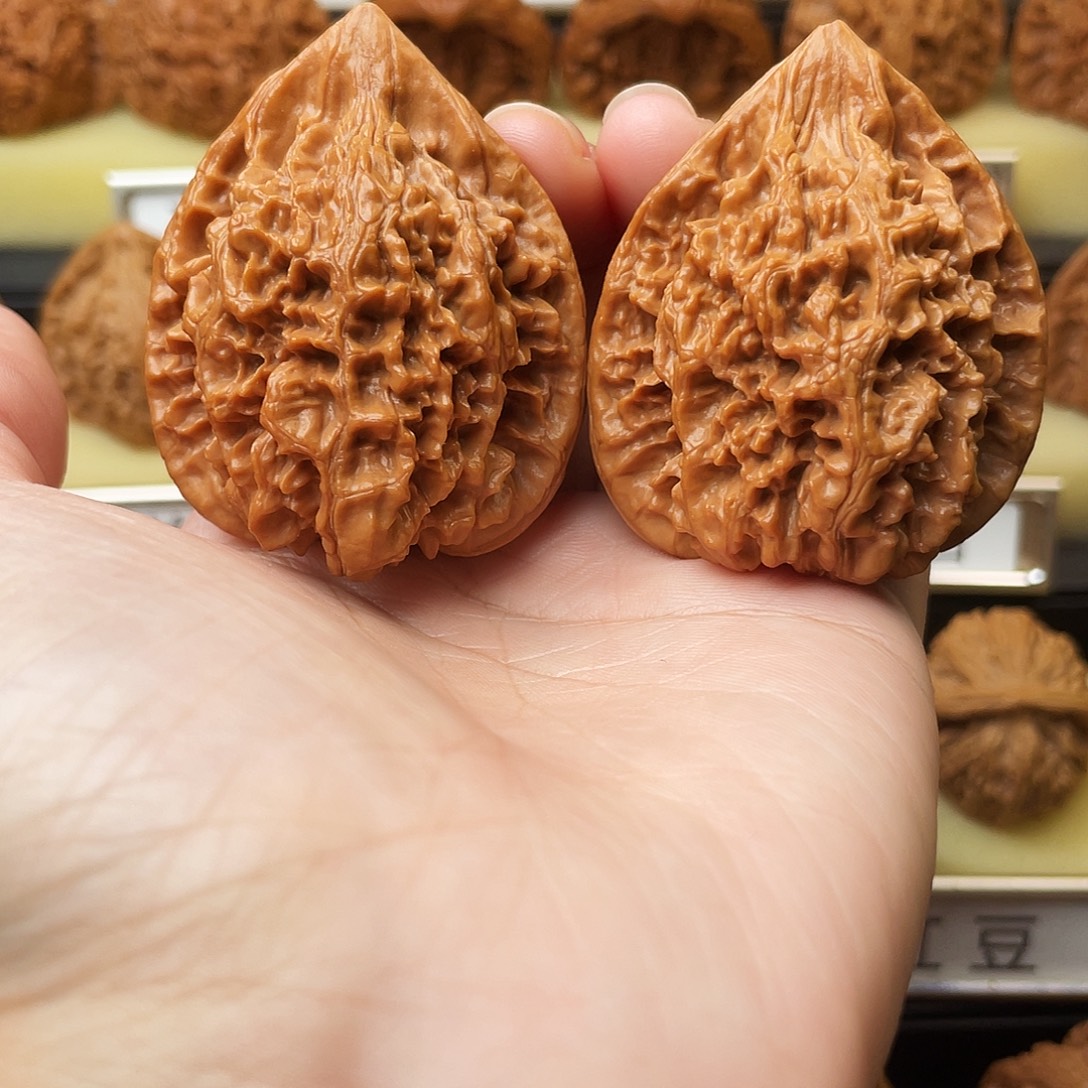 吊坠文玩核桃官帽43尺748