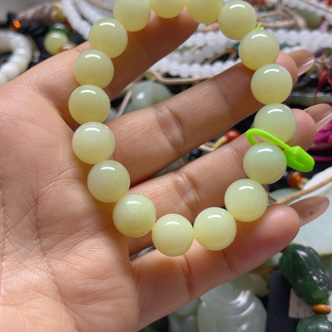 和田玉手链未镶嵌