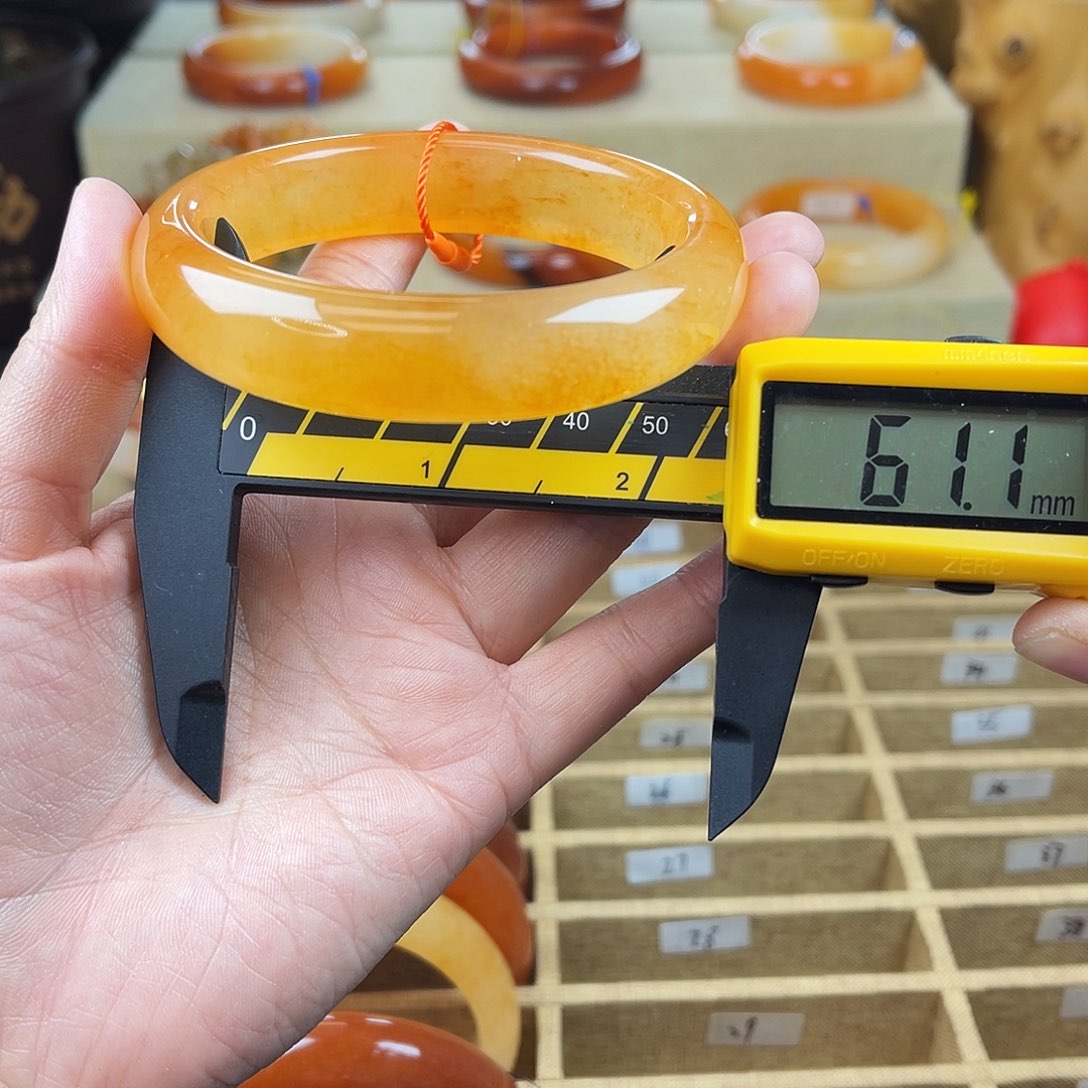 非金属无22 号茄山老油料黄龙61圈口 冰飘花