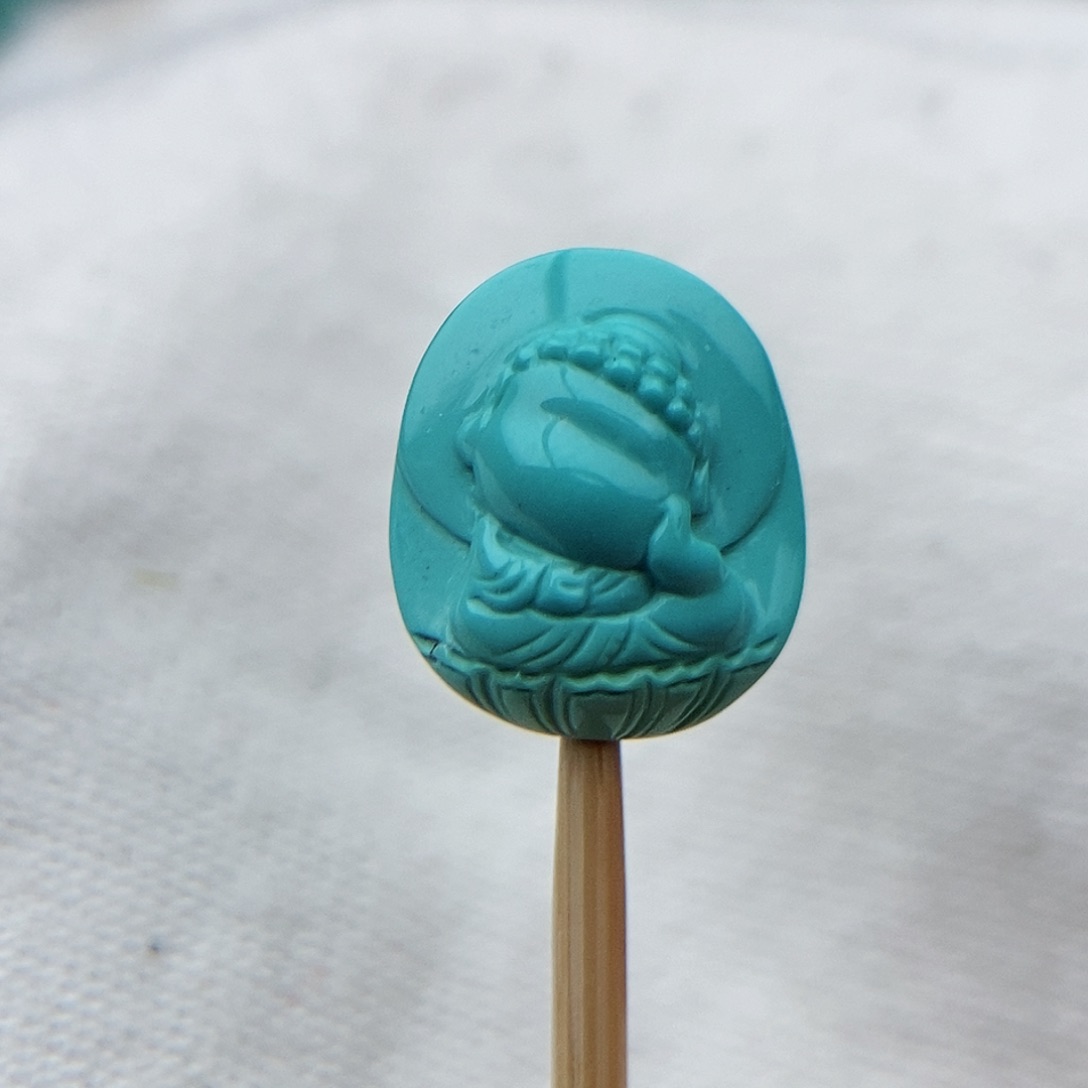 绿松石未镶嵌颈饰