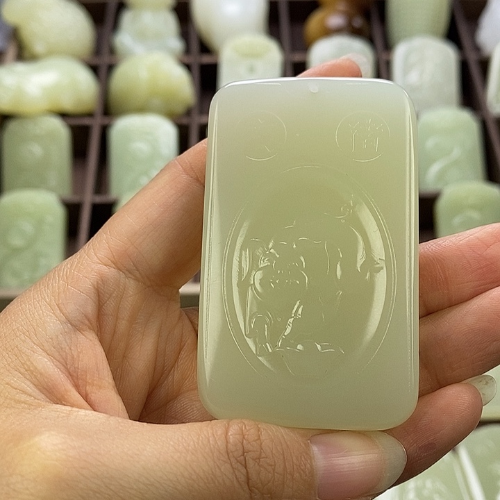 昆仑石双面猪守护