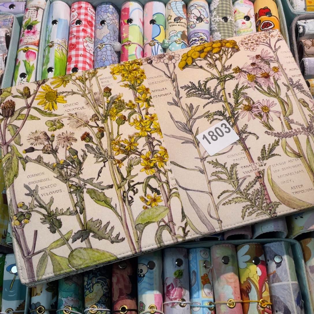 织绣A5 活页不加纸打孔1803