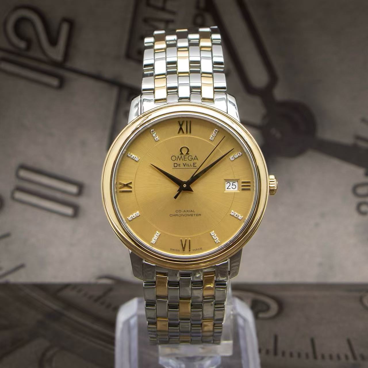 95新 Omega/欧米茄 碟飞/424.20.37.20.58..001/36.8mm/单表