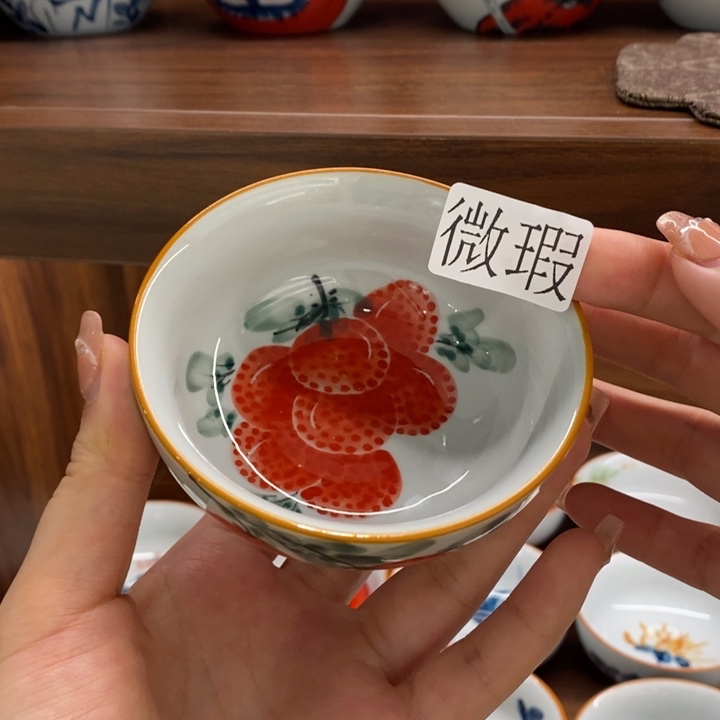 釉下老陶泥手工绘制