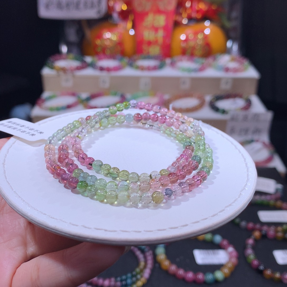 碧玺手链未镶嵌碧玺