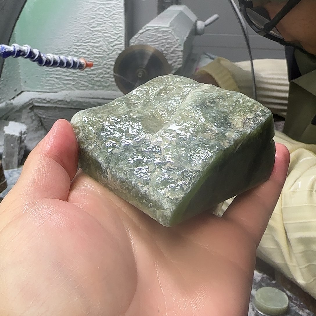 长石玉未镶嵌珠宝半成品