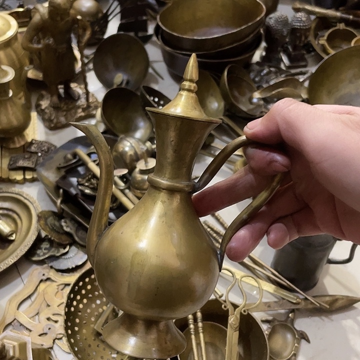 老式铜件古朴典雅大方的