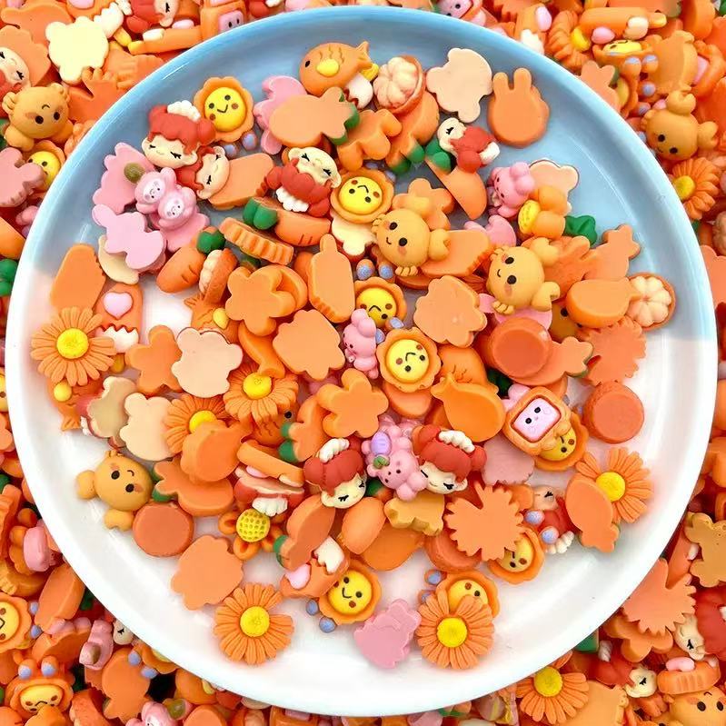 直播打包树脂饰品（印花手帕纸）