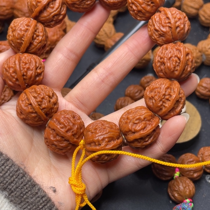 文玩核桃把件粗筋手串福利