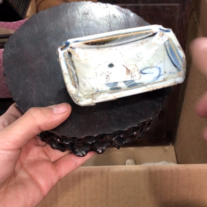 陶瓷孤品单件车里拍