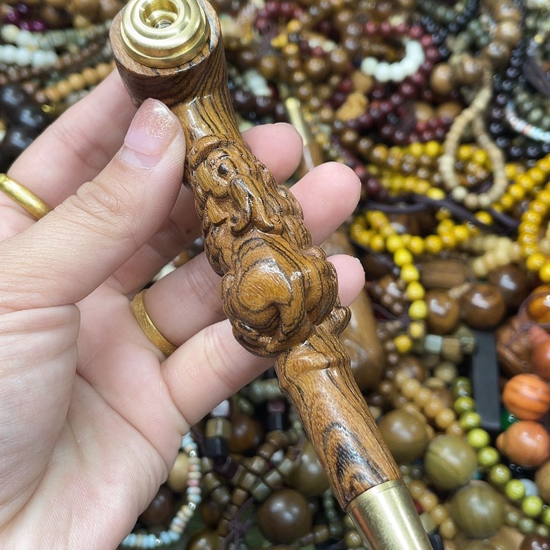 维腊木（绿檀）无事牌