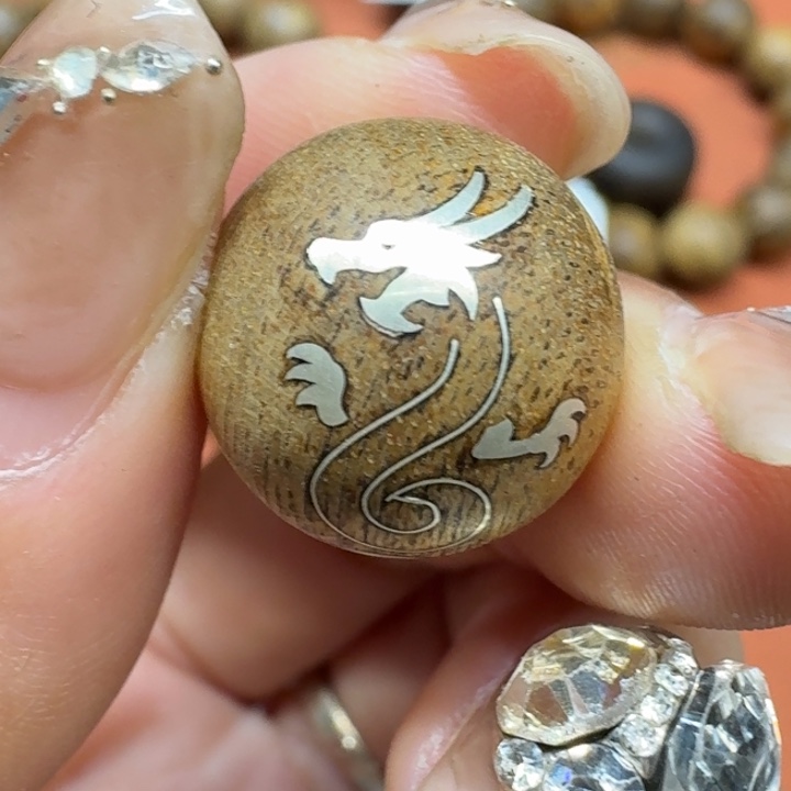 沉香吊坠馨安居沉香定制款