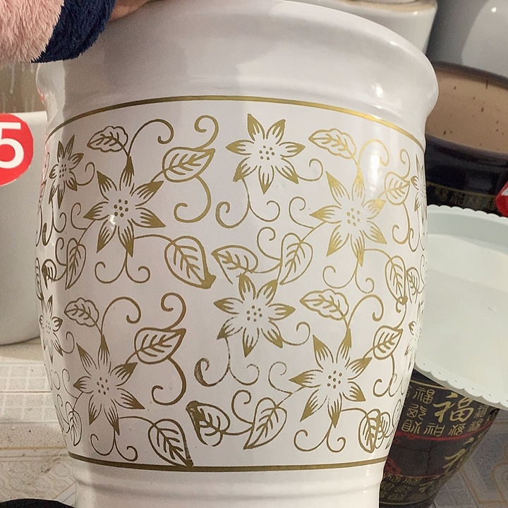 白金花一个高37口径33送托盘默认微瑕