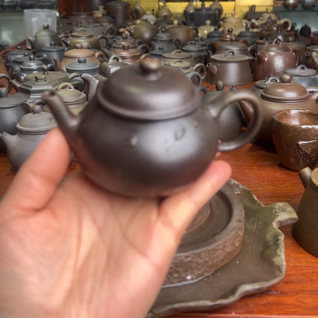 贵台龙窑柴烧茶壶09